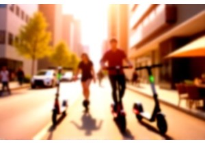 Electric Scooters for City Commuting Real World Test