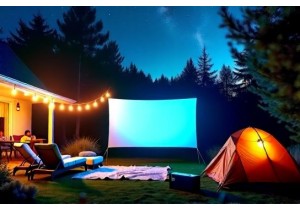 Mini Projectors for Outdoor Movies: Portability
