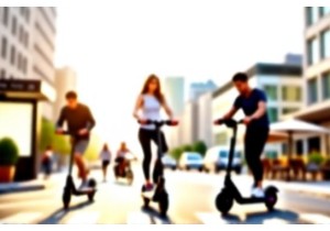 Electric Scooters for City Commuters Real World Test