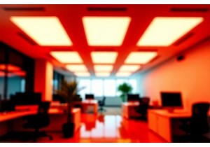 Energy Efficient LED Panels for Office Lighting