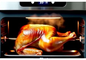 Rotisserie Air Fryer Combo Ovens Crispier Chicken Results