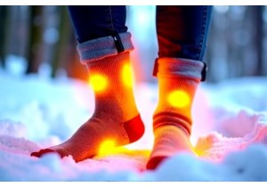 Electric Sock Warmer with Toe-Tickling Vibration Mode