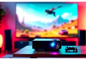 4K Portable Projectors for Gaming and Streaming