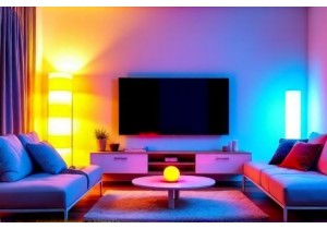 Smart LED Lights for Home Automation Setup