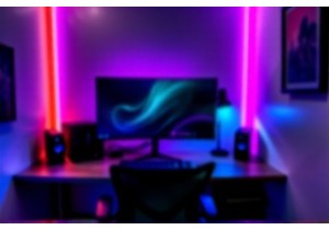 Smart LED Strips for Gaming Room Ambience Setup