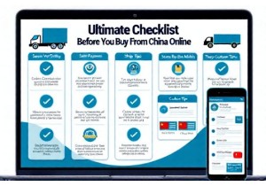 Ultimate Checklist Before You Buy from China Online