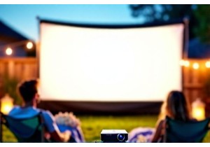 Mini Projectors for Outdoor Movie Nights Brightness Test