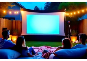Outdoor Projectors for Movie Night Setup