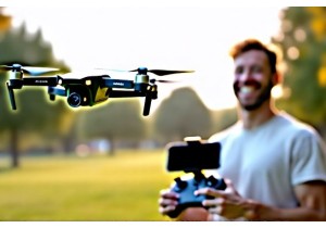 Beginner Drones with Camera Easy to Fly and Crash Resistant
