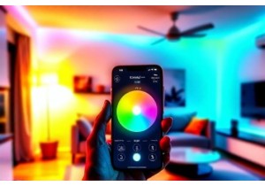 Color Tunable LED Bulbs for Mood Lighting Control