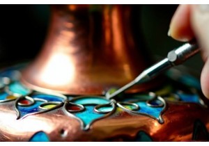 Authentic Cloisonné Vase Making Process Revealed