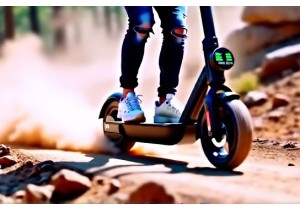 Electric Scooter Range Test on Rough Terrain