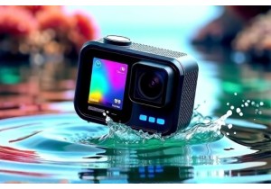Waterproof Action Cams with Touchscreen and Voice Control