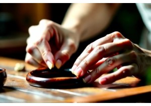 Rosewood Bracelet Polishing at Home Steps