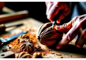 Walnut Carving Techniques Used by Masters
