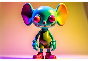 Artistic Designer Toys Blending Sculpture and Pop Culture