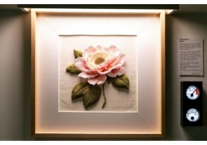 Protecting Your Silk Embroidery: Framing  Lighting  and Humidity Control