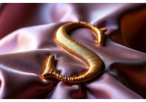 Personalized Monograms Through Custom Silk Embroidery