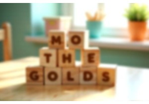 Personalized Name Stamped Wooden Building Sets