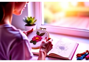 Handmade Embroidery as Therapy and Creative Expression