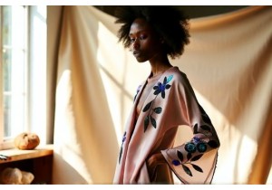 Wearable Silk Art Combining Functionality and Beauty