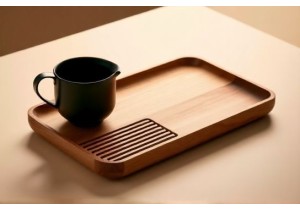 Wooden Tea Tray Design Features for Modern Tea Stations