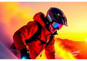 Action Cameras Extreme Sports With Voice Control and Gesture Support