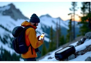 Smartphone Satellite Messaging Functionality Tested in Remote Areas