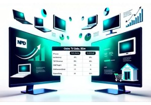Online vs In Store TV Sales Performance in 2024