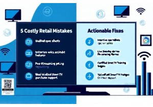 Top Mistakes Retailers Make When Selling Modern Smart TVs
