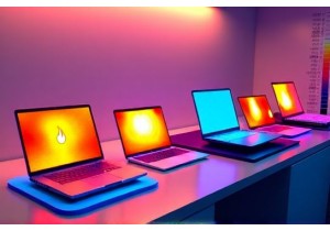 Laptop Cooling Test Surface Temp Under Load For 30 Minutes