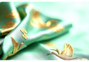 Fine Silk Accessories Inspired by Oriental Aesthetics