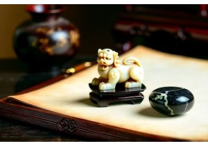 Scholar's Objects Material Types Including Bamboo Ivory and Stone