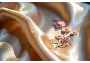 Artisanal Hand Embroidery on Pure Silk Garments for Discerning Wearers