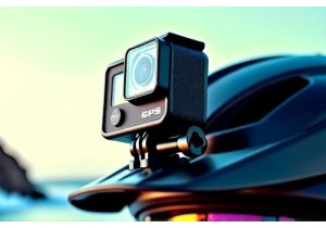 Action Cameras Extreme Sports With GPS Tracking and Waterproof Housing