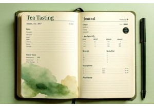 Tea Tasting Journal Template for Tracking Multiple Leaf Sessions