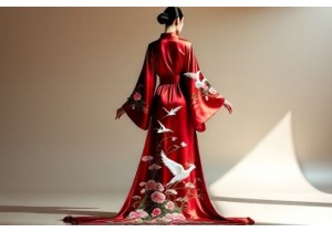 High End Silk Robes with Intricate Embroidery Reflecting Classical Beauty