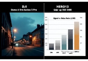 DJI Action Camera Low Light Performance Versus GoPro Models