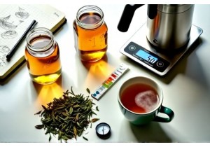 Cold Brew Tea Method Using Loose Leaf Green and White Teas