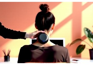 Mini Handheld Massager for Office Use and Neck Tension Relief