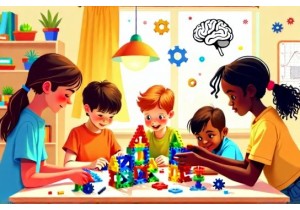 Creative Building Challenges with Modular Toy Systems