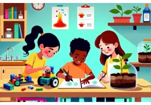 Hands On STEM Projects for School Age Children at Home