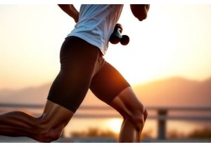 Portable Percussion Massage Gun for Post Run Recovery