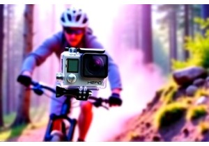 Camera Action Gear for Mountain Biking and Trail Riding