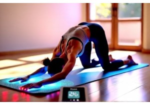 Yoga Mat with Integrated Smart Sensors for Pose Correction