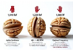 Pan Wan Frequency Recommendations Based on Walnut Hardness Levels