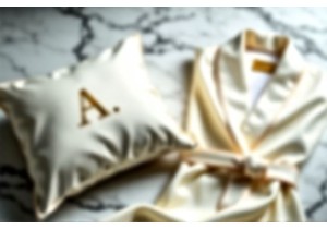 Personalized Embroidery Services on Premium Mulberry Silk Fabric Items