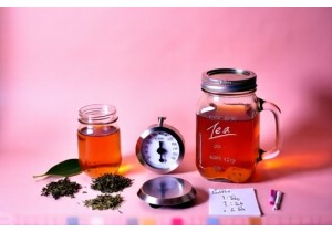 Cold Brew Tea Method Using Loose Leaf Green and Oolong