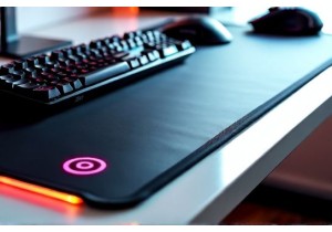 Wireless Charging Gaming Mice Pads With Built In USB Hubs for Clean Desk Setups