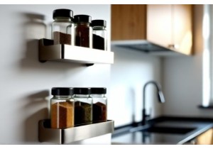 Creative Home Goods China Magnetic Spice Racks for Modern Kitchen Walls